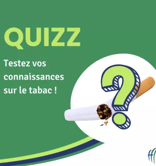 cigarette cassée et titre : testez vos connaissances sur le tabac